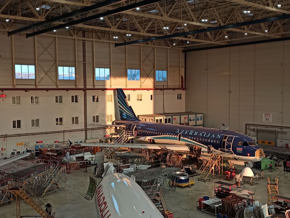 Aircraft maintenance hangar for ADASI aviation technician case study